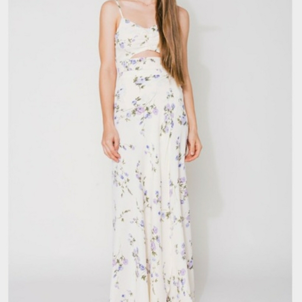 Flynn Skye Lavender Skies Wrap it up skirt & cleo top